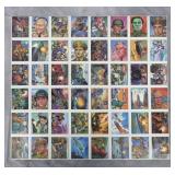 1985 Fight The Red Menace Uncut Card Sheet