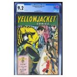 CGC 9.2 Yellowjacket Comics #8 1946 Charlton Comic