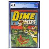 CGC 4.5 Dime Comics #18 1944 Bell Comic Book