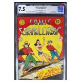 CGC 7.5 Pedigree Comic Cavalcade #3 1943 DC Comic