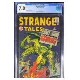 CGC 7.0 Strange Tales #87 1961 Marvel Comic Book