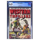 CGC 6.5 Western Thrillers #1 1948 Fox Comic Book