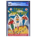 CGC 6.5 Comic Cavalcade #4 1943 DC Comic Book