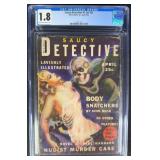 CGC 1.8 Saucy Detective #1 1937 Movie Digest Pulp