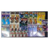 20pc Wolverine Marvel Comic Books w/ #1s & Keys