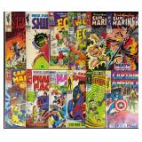 Silver-Bronze Age Marvel Comic Books w/ Nick Fury