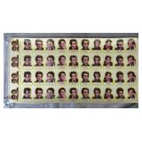 1976 Topps Happy Days Uncut Sticker Sheet