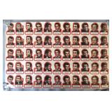 1976 Topps Happy Days Uncut Sticker Sheet
