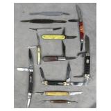 Antique & Vintage Pocket Knives Grouping