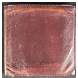 Christian Dior Burgundy Calfskin Leather Bifold