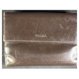 Prada Patent Leather Brown Compact Wallet