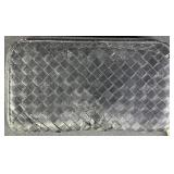 Bottega Veneta Black Woven Intrecciato Wallet