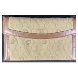 Dior Honeycomb Monogram Canvas Long Wallet