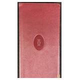 Cartier Must Be Cartier Lambskin Long Wallet