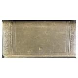 Givenchy Olive Leather 4G Long Flap Wallet