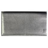 Givenchy Embossed Logo Black Leather Long Wallet