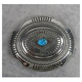 Leonard Maloney Sterling Silver Belt Buckle