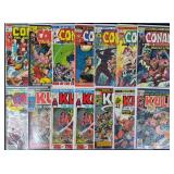 Conan The Barbarian & Kull Marvel Comic Books
