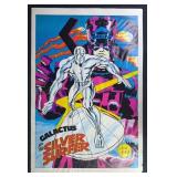 1970 MarvelMania Galactus & Silver Surfer Poster