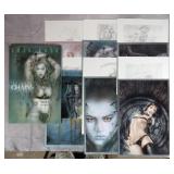 Signed Luis Royo Chains Prints Portfolio