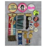 Antique Masonic & Modern Era Pins Grouping