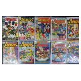 10pc Avengers #60-119 Marvel Comic Books