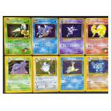 Vintage Pokemon Holographic Cards w/ Gyarados