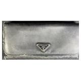 Prada Nylon Black Long Wallet