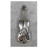 Angini Italian 800 Silver Miniature Violin