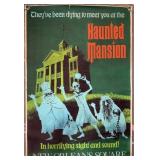 C.1960s Walt Disney Haunted Mansion Poster