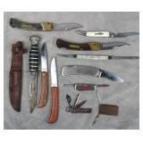 Vintage to Modern Era Assorted Knives Grouping