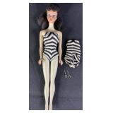 1968 Brunette Ponytail Barbie Doll