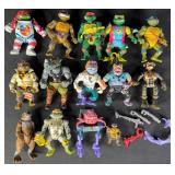 1980s-90s Teenage Mutant Ninja Turtles Figures