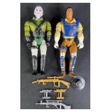 Vintage Mattel Bravestarr & Tex Hex Figures