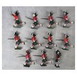 11pc Vintage Britains Lead Highlanders Lot