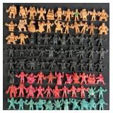 86pc Vtg Cosmix Figures MUSCLE Men Ninja Mites