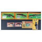 NIP Vintage Marx Miniature Guns