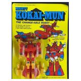 NIP 1984 Mighty Kokai-Mun Robot Action Figure