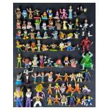 77pc Vintage Character PVC Figures w/ Dragonball Z