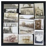 25pc Antique Real Photo Postcards Lot