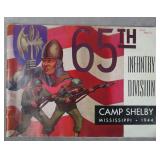 1944 WW2 US 65th Infantry Division Book