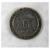 Antique Dodge Brothers Radiator Cap Emblem