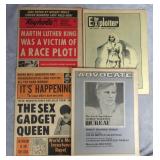 1968-1978 Adult Entertainment Weekly Newspapers