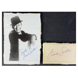 Frank Sinatra Signed Photograph & Card