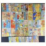 69pc Vintage Novelty War Post Cards w/ Pin-Up