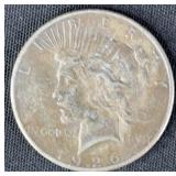 1926 U.S. Peace Dollar 1 OZ. Silver Coin
