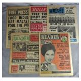 1965-1972 National Tabloid Newspapers