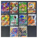 10pc Pokemon All Full Art Cards
