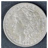 1902 U.S. Morgan Dollar 1 OZ. Silver Coin