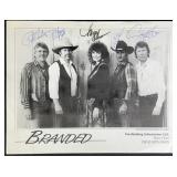 Branded Country Band Signed Photograph
